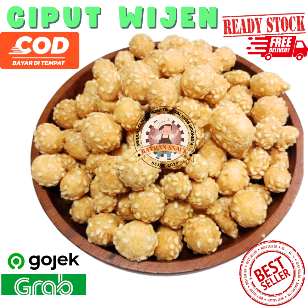 

Kue Ciput Wijen Onde Onde Mini Kue Ketawa Varian Ukuran