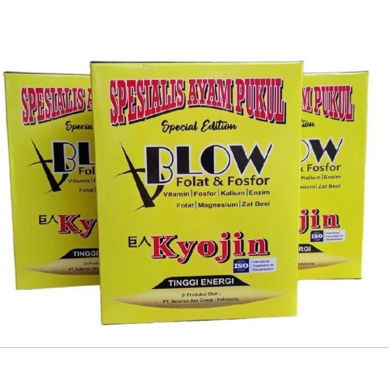 

Kyojin Blow Ayam Pukul Keras 230gr