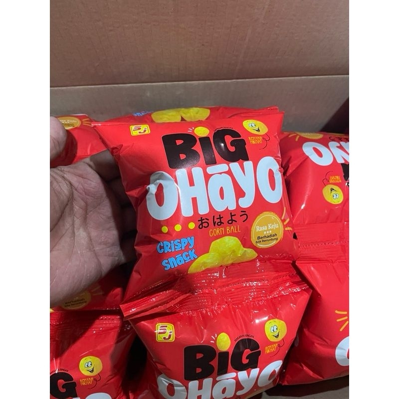 

BIG OHAYO BERHADIAH UANG 1 RENTENG ISI 10 PCS