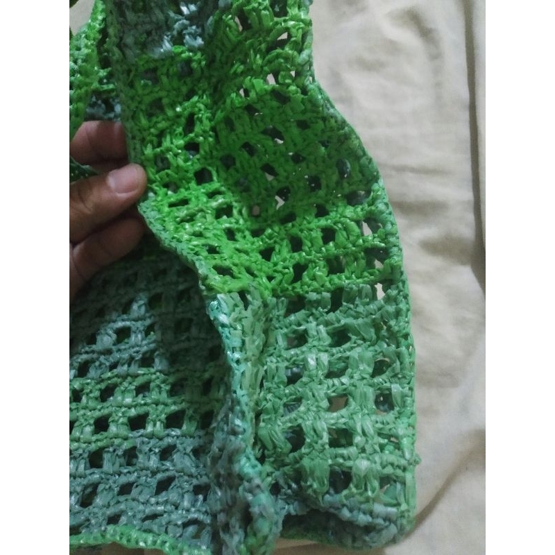 tas kerajinan tangan dari plastik kresek