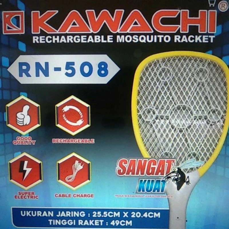 Raket Nyamuk Kawachi RN-508 Perangkap Nyamuk Kawachi RN 508