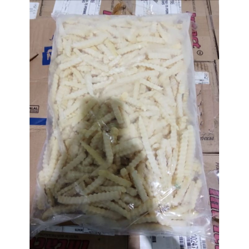 

KENTANG CRINKLE CUT 2,5 KG