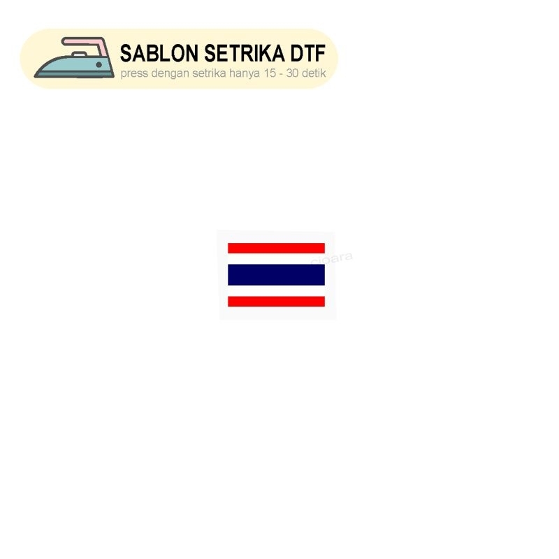 

Stiker Sablon Bendera Thailand Mini