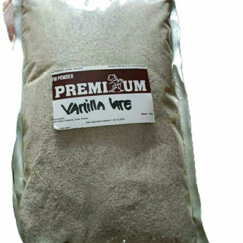 

BUBUK MINUMAN RASA VANILLA LATE LATTE 1KG BEST SELLER- BUBUK MINUMAN PREMIUM-SERBUK MINUMAN ANEKA RASA BUBUK MINUMAN KEKINIAN SERBUK MINUMAN BOBA BUBUK MINUMAN ANEKA RASA POWDER MINUMAN