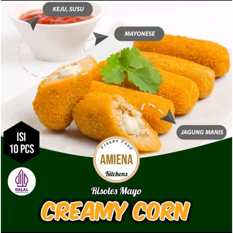 

RISOLES CREAMY CORN BY [Amiena Kitchens]