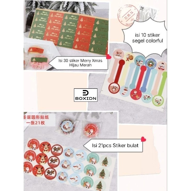 

1 lembar stiker natal stiker bulat natal 5cm stiker kotak Natal Stiker Segel botol natal stiker box natal stiker hamper natal stiker hiasan natal stiker toples natal stiker lucu natal