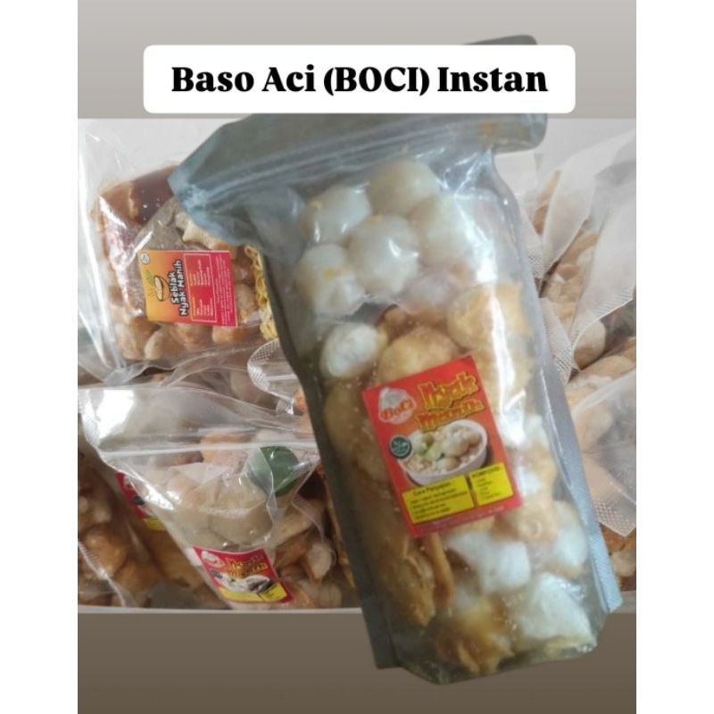 

Bakso Aci Instan Nyak Manih