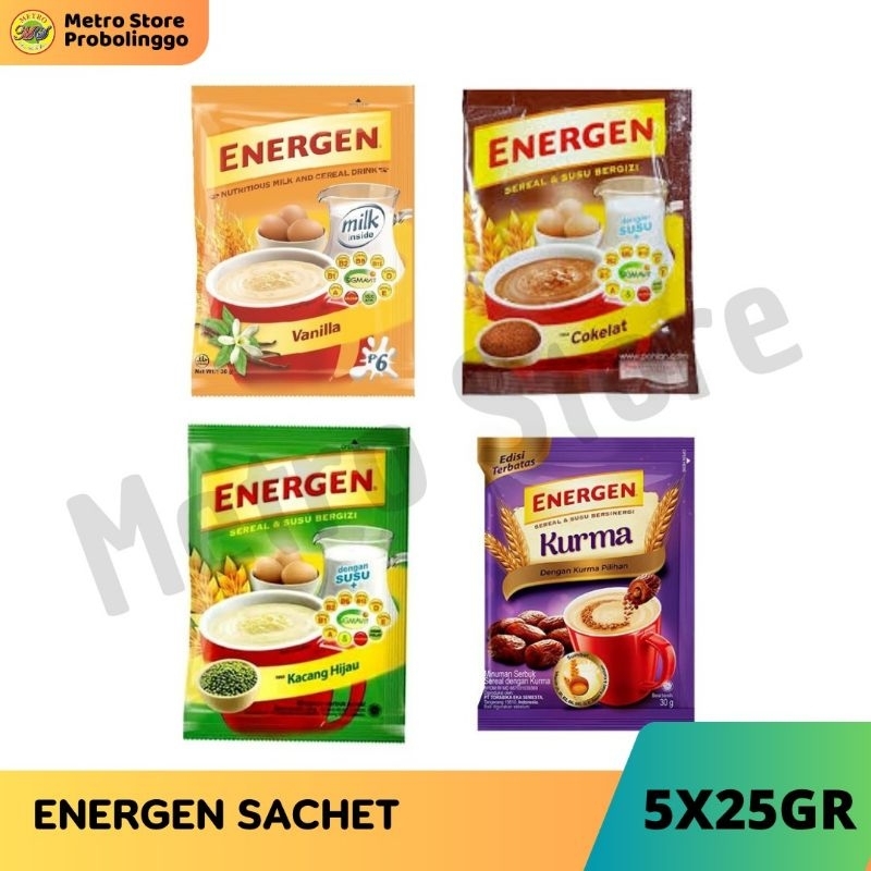 

ENERGEN SASCHET ISI 5 100% ASLI!!!