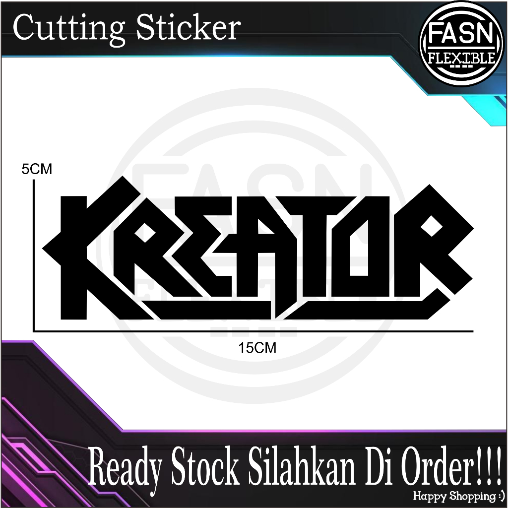 Sticker Kreator Cutting Sticker For Body Motor / Mobil