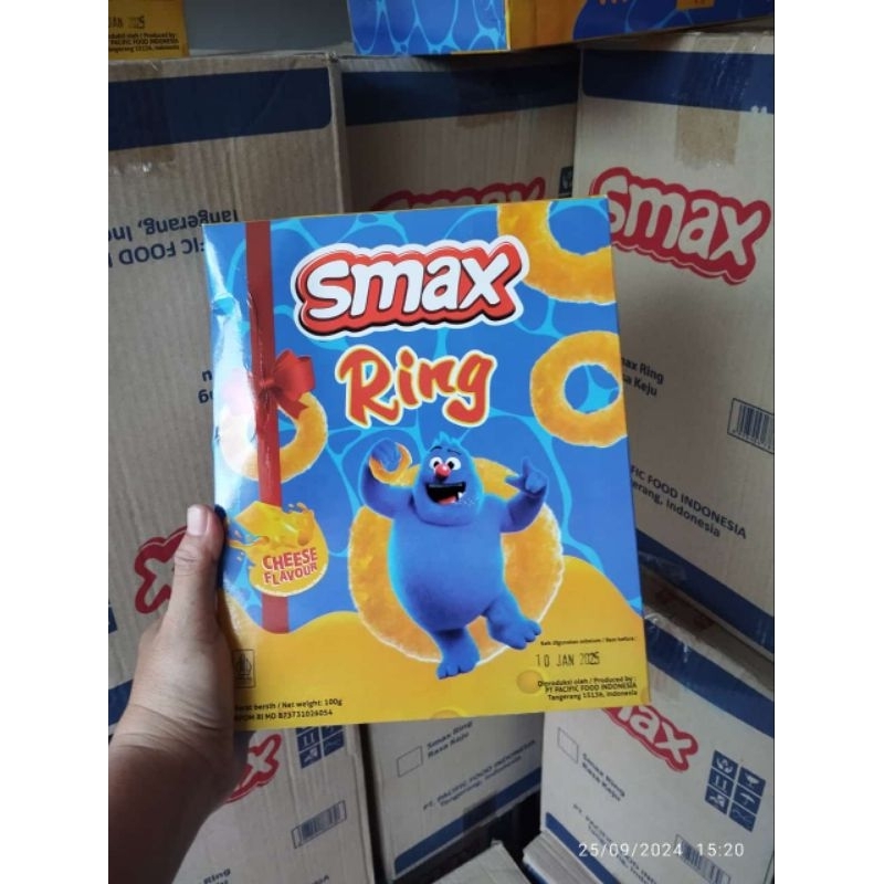 

smax ring chesse UK 100 gr exp Januari 2025