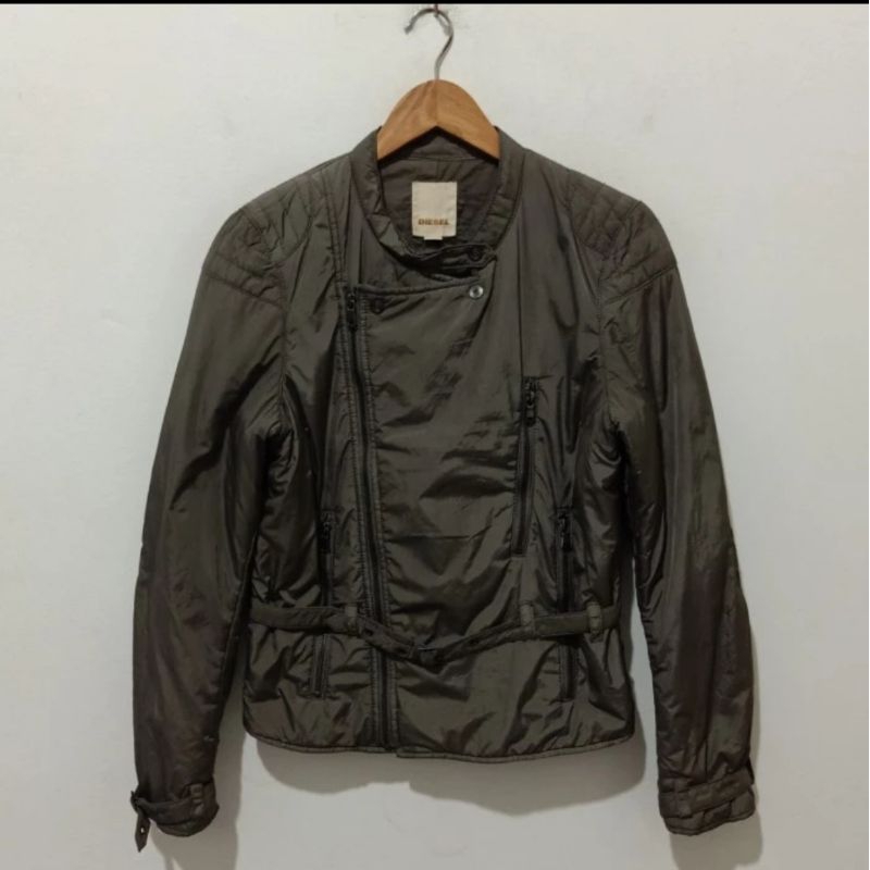 DIESEL Biker Puffer Women Jacket