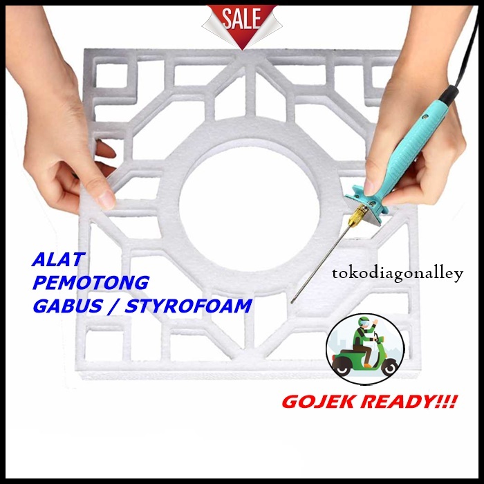 

Pemotong Busa Polystyrene Styrofoam Cutter Alat Potong Gabus