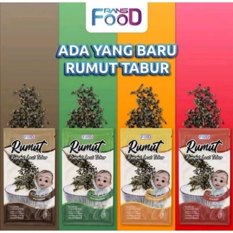 

rumput laut tabur rans 8g - rumut tabur rans - rumput laut tabur cipung