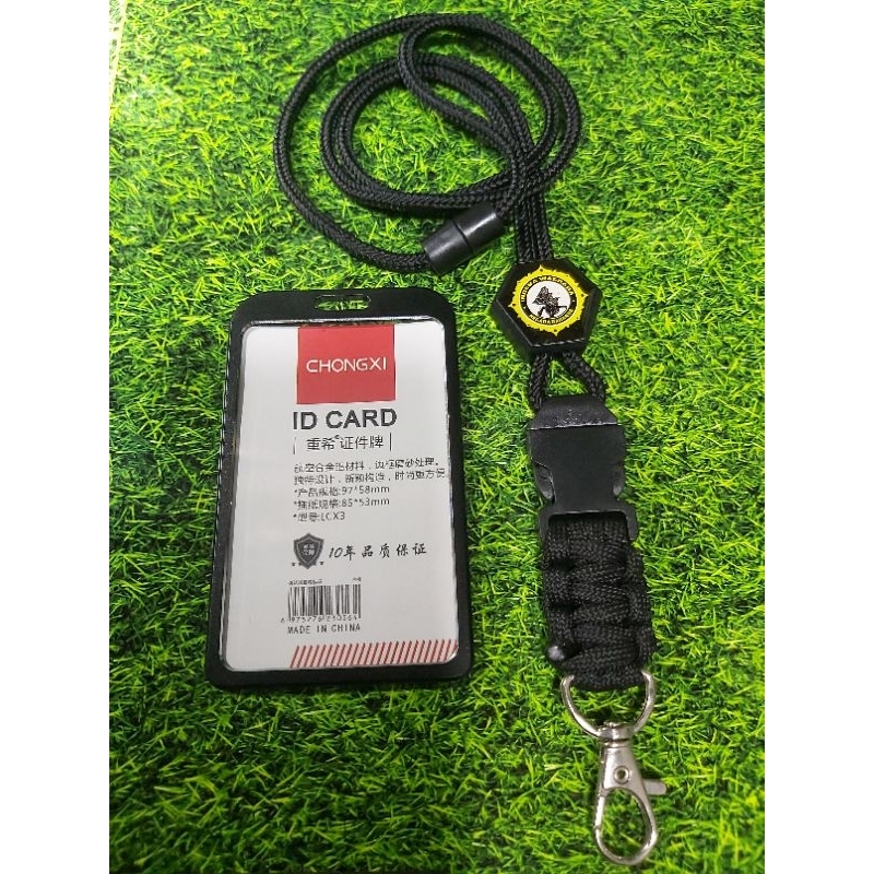 

tali gantungan lanyard id card holder hexa custom logo intel wayang