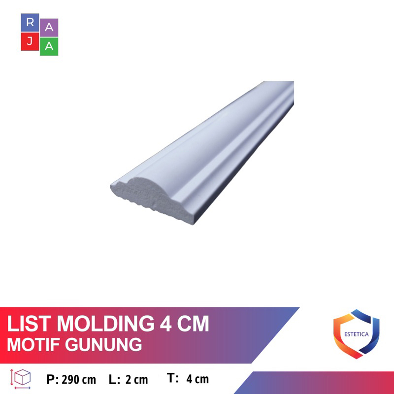 Wall Moulding List Dinding Profile PVC Moulding Molding Anti Air Rayap
