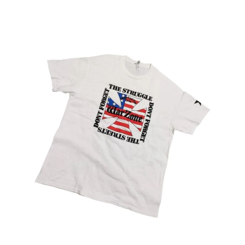 WARZONE - DON'T FORGET THE STRUGGLE (XL) Kaos Tshirt Baju Band Import Original