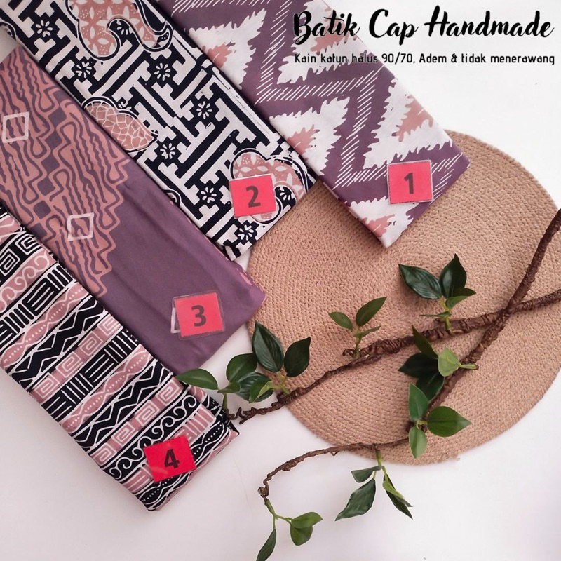 NEW KAIN BATIK CAP MOTIF WARNA NUDE TERBARU