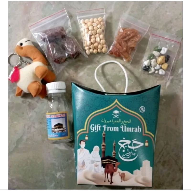 

hampers oleh-oleh haji dan umroh paket 100 pcs jalankebaitullah
