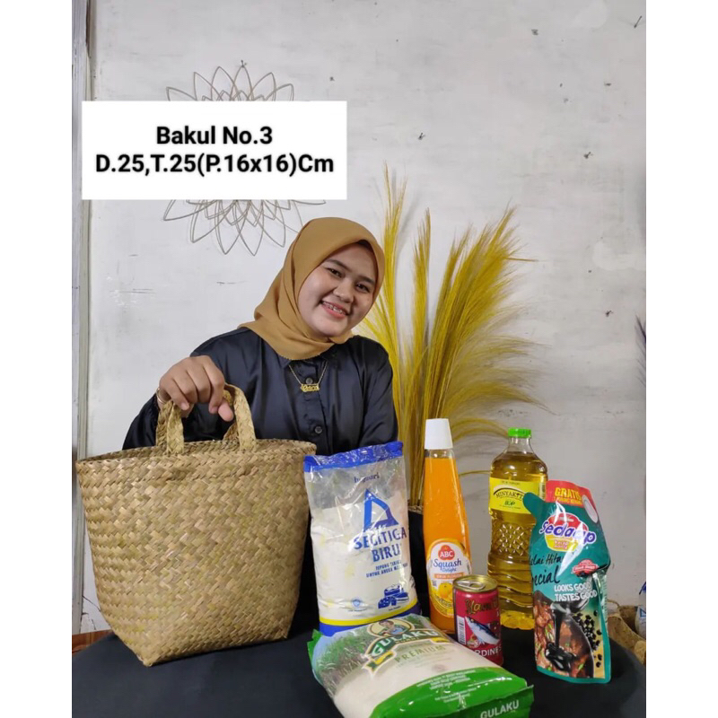 

TAS PURUN HAMPERS UK 25CM NO 3 BY: PURUNIK |OLEH-OLEH TABALONG|