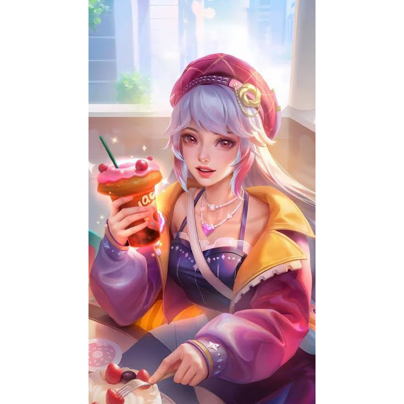 COSTUME COSPLAY NOVARIA MLBB INC WIG