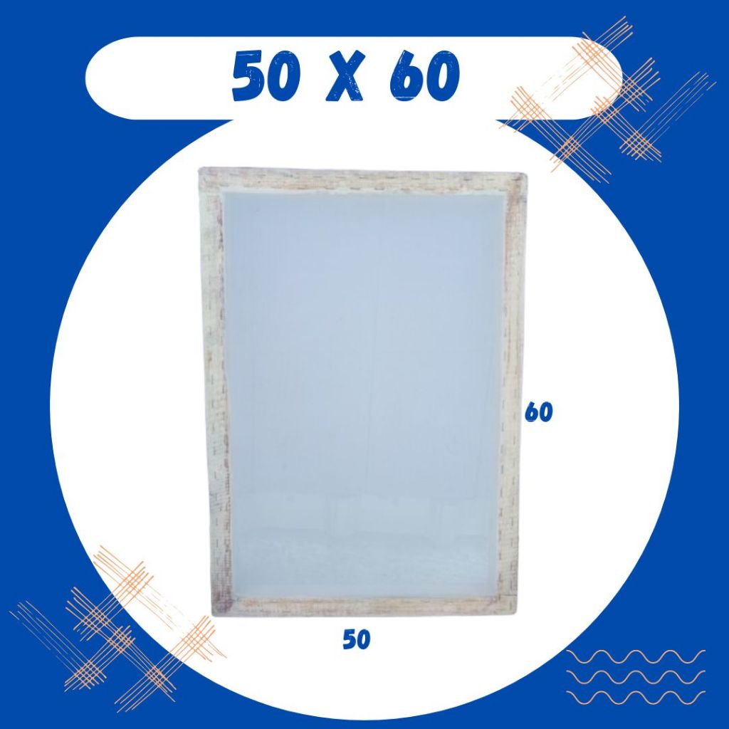 

Screen Sablon Putih 40x60 / 50x60 / 40x50 / 30x40 / 35x45 / 35x50 / 25x35 / 20x30 / 15x20 T48, T54, T61, T77, T90, T120 , T150, T165, T180 Screen Sablon Kayu Kain