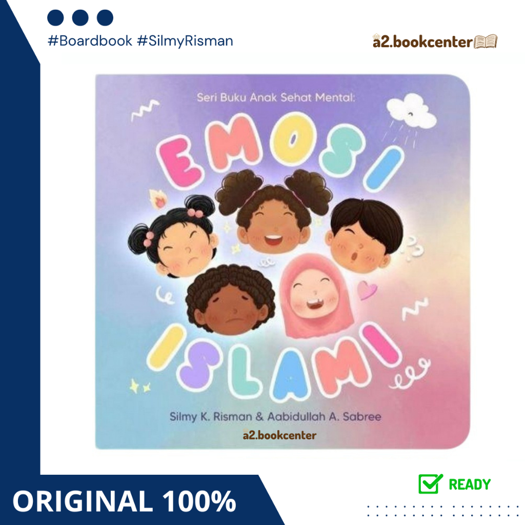 IK6 [ABC] READY - Boardbook - Seri Buku Anak Sehat Mental Emosi Islami - Silmy K Risman