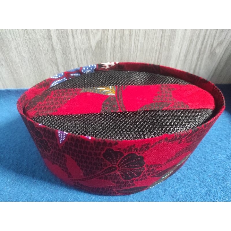 KOPYAH PECI Songkok Niersongkok batik madura AC kanan kiri jahitan rapi dan berkualitas
