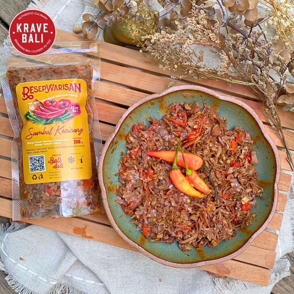 

Sambal Kecicang / Kecombrang 200 Gram - Sambel Tradisional Khas Bali Asli - Krave Bali