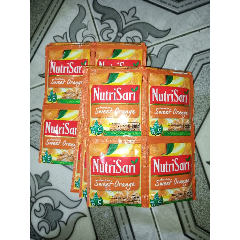 

Nutrisari Sweet Orange 14 g (1 bal)