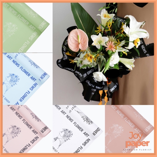 

Flower Wrapping Cellophane Paper Kertas Buket Bunga Ecer KB6123