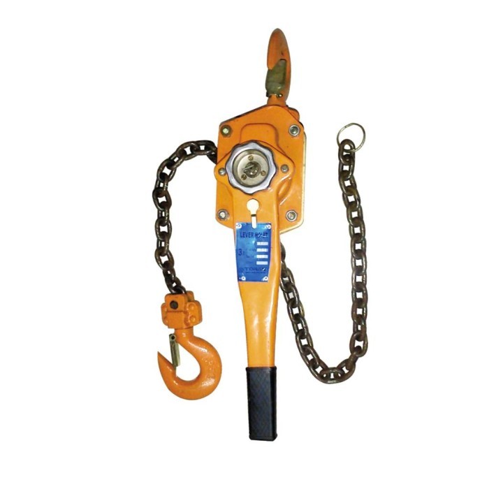 TORA Lever Block Kuning - Chain Lever Block Yellow Body