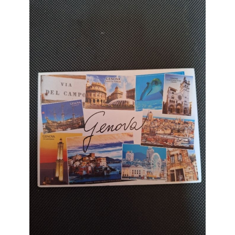 

kartu pos italia/genova italy postcard