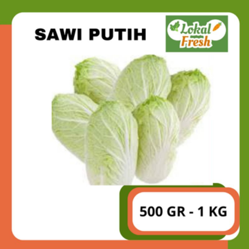 

SAWI PUTIH | 500 Gr - 1 KG | LOKAL FRESH SBY