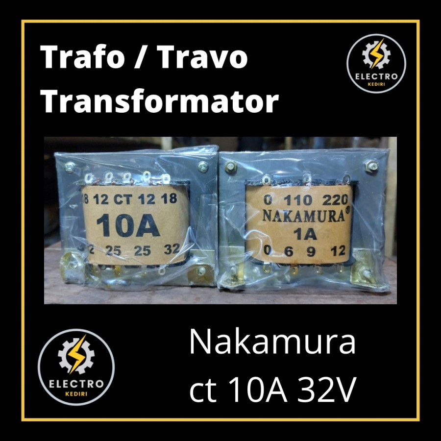 Trafo 10A ct 32v Nakamura
