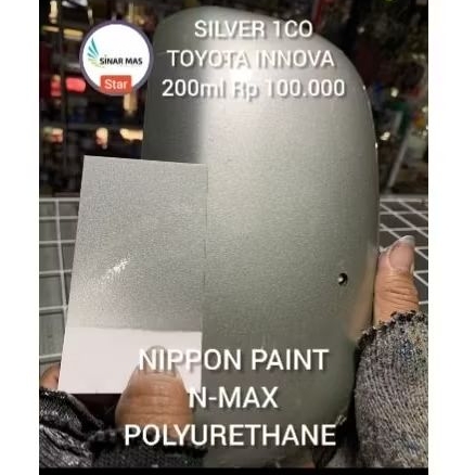 Cat Silver 1CO TOYOTA INNOVA  cat PU cat Nippon Paint cat polyurethane cat Custom cat Toyota