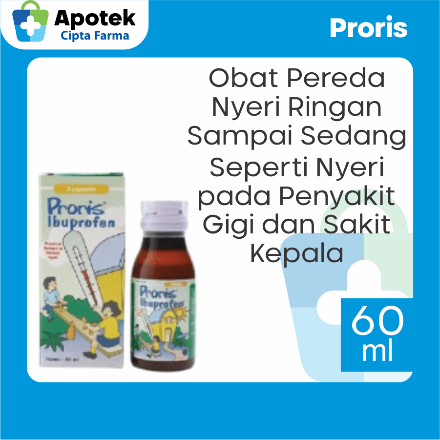 Prosis Ibuprofen Anak Suspensi Obat Ibuprofen Pereda Nyeri Sakit Kepala Penurun Panas dan Demam