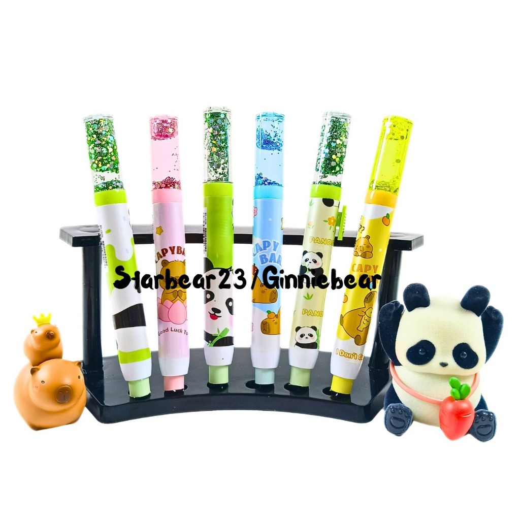 

Penghapus Mekanik Glitter the Cute Panda and Capybara (HXC 440)