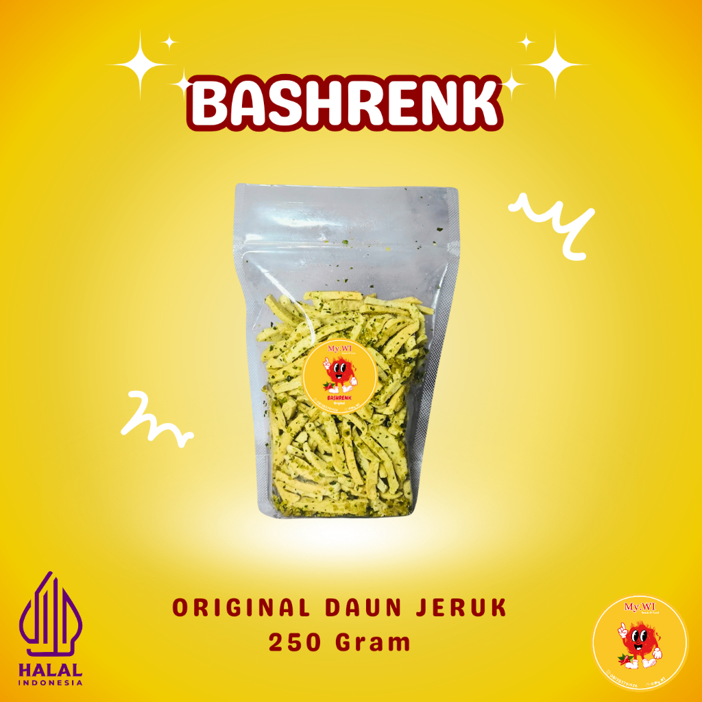 

250GR BASRENG STIK ORIGINAL GURIH DAUN JERUK CIKRUH MY.WI SNACK