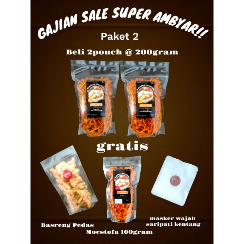 

Kentang Mustofa Paket 2 Gajian Sale Super Ambyar