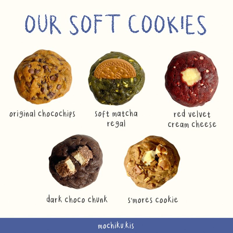 

SOFT COOKIES by Mochiku.kis (min. 2 pcs)