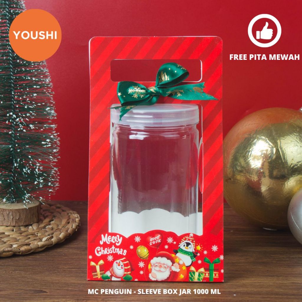 

(10pcs)Christmas Sleeve Box Kotak Natal Mini Packaging Dus Cookies 1 Toples