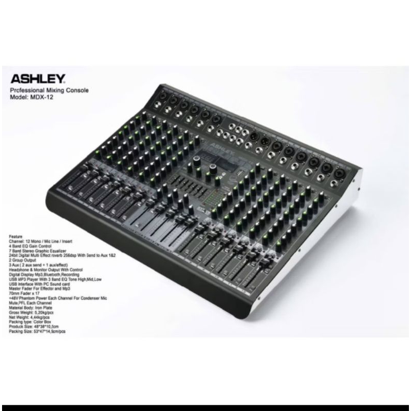 mixer Ashley mdx 12