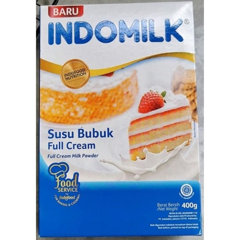 

Indomilk Susu bubuk 400gr