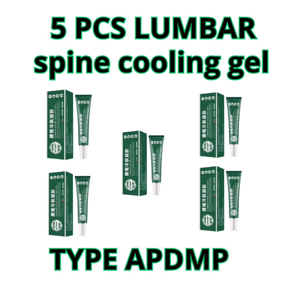 (Paket 5 pcs Salep Lumbar) Salep Lumbar Original Lumbar Spine Cooling Gel