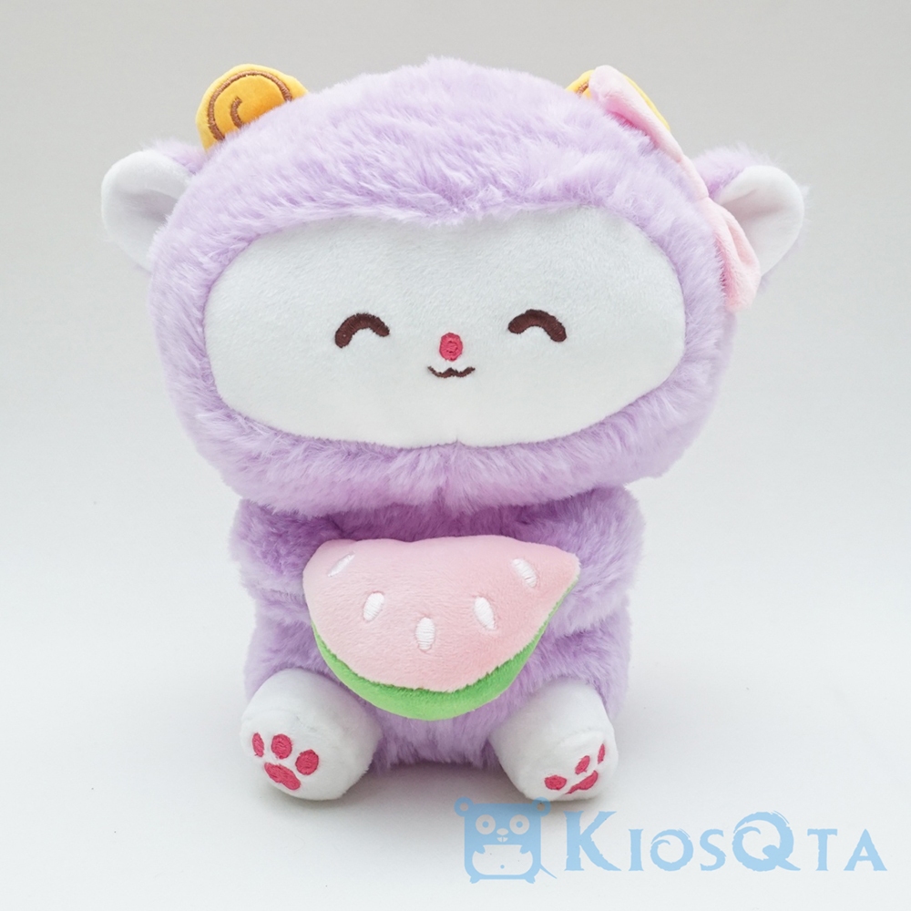 boneka domba bawa semangka ungu small