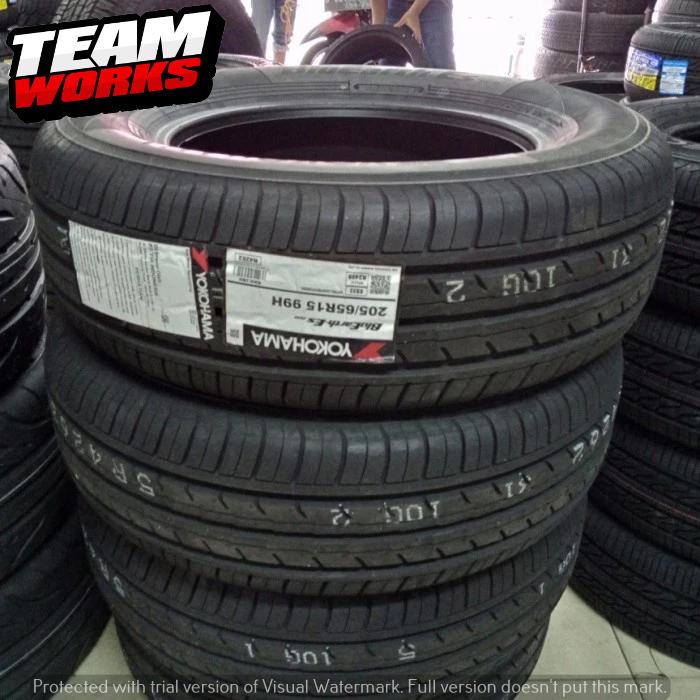 BAN MOBIL TUBLES RING 15 YOKOHAMA blueart -ES32 UKURAN 205 65 R15 TAHUN 2020 IMPORT