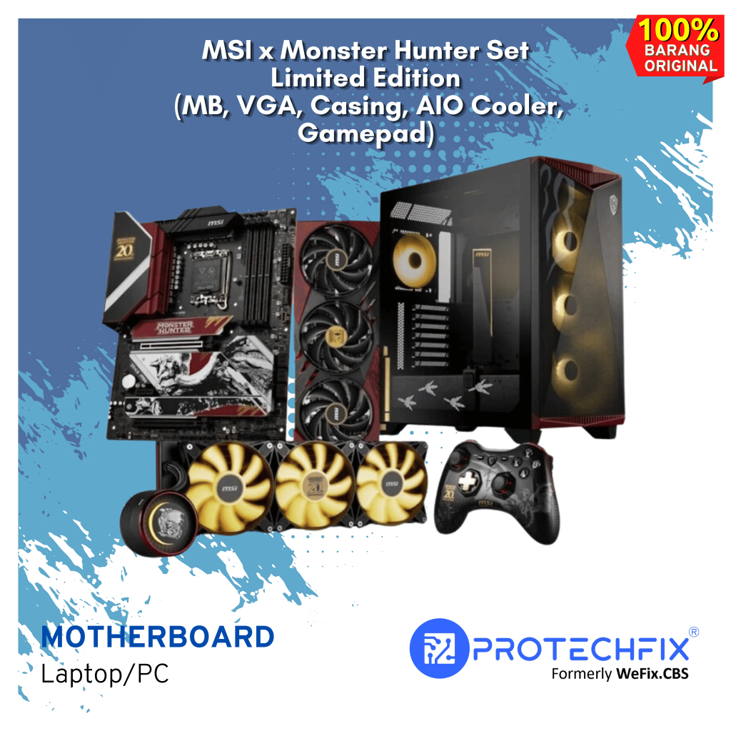 MSI x Monster Hunter Set Limited Edition RTX 4060 TI GAMING