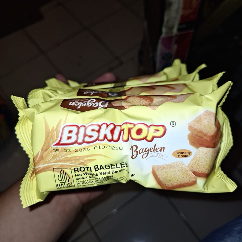 

BISKITOP BAGELEN 46Gram crunchy