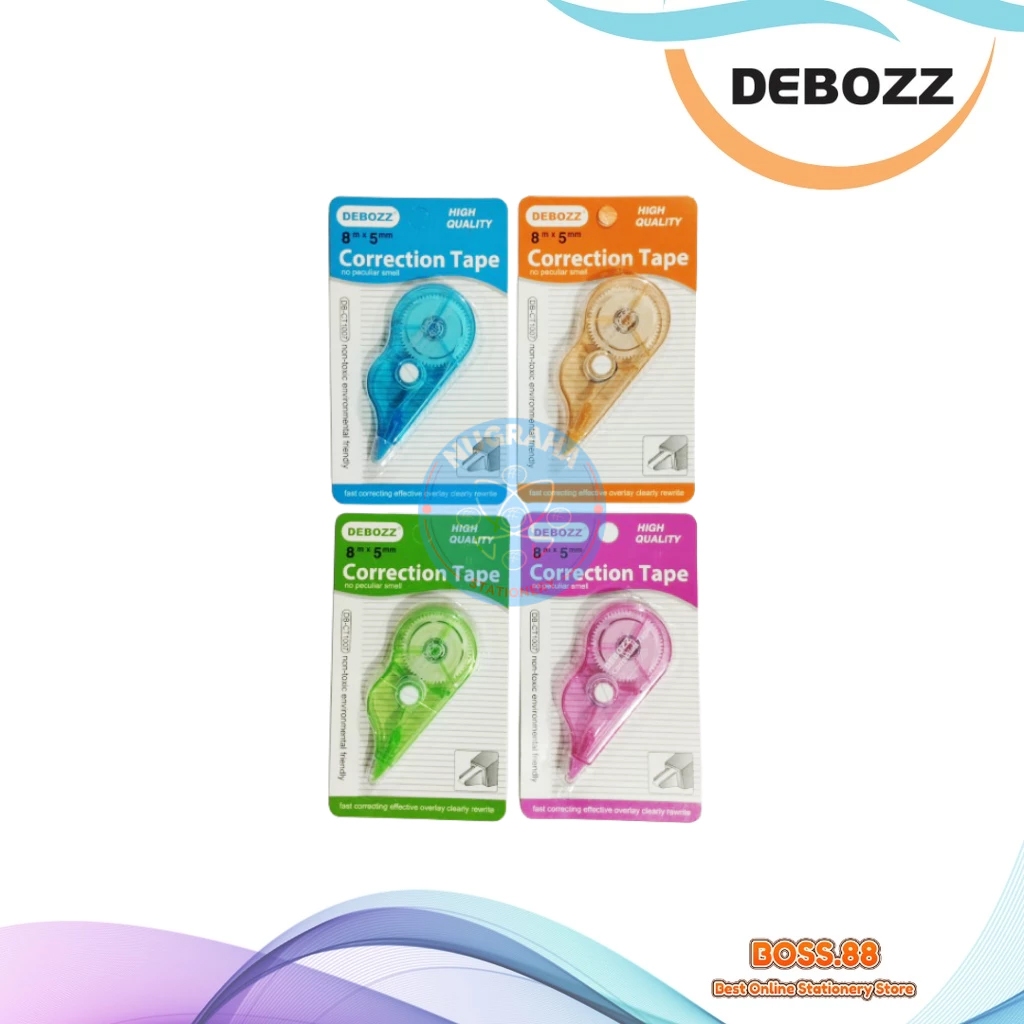

CORRECTION TAPE (CT) DEBOSS CT-1007 (1 PCS)