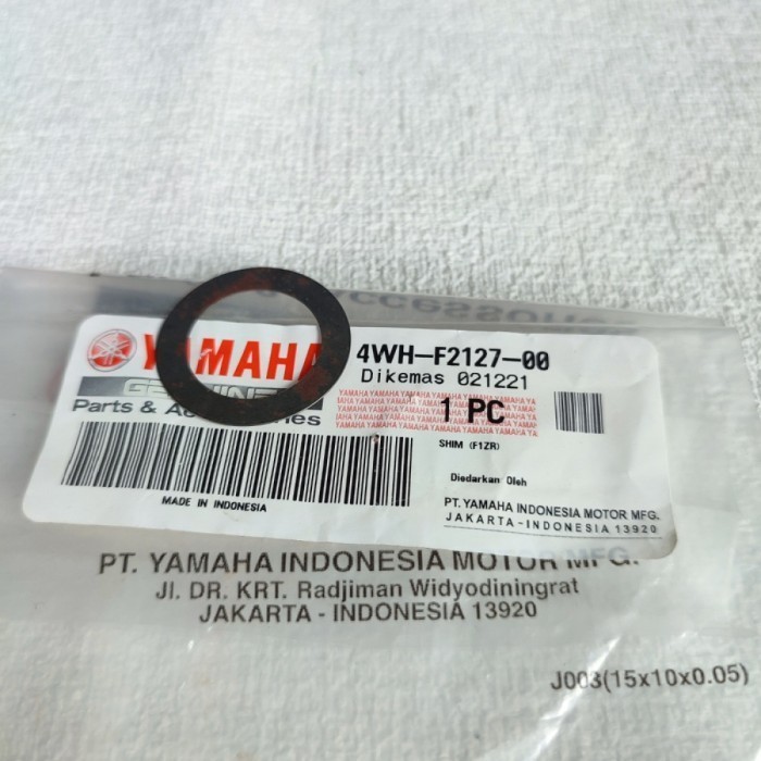 Ring Shim Bosh Swing Arm Yamaha F1ZR, RX King 4WH-F2127-00